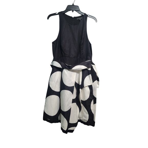 Banana Republic Sleeveless Fit & Flare Polka Dot Dress NWT - Picture 2 of 5